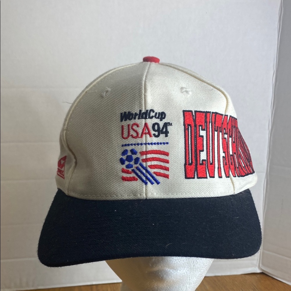 Vintage 1994 World Cup Deutschland Germany ‘94 Soccer APEX One Hat